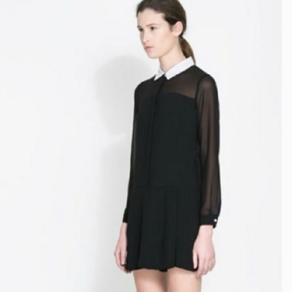 Zara Black Romper XS